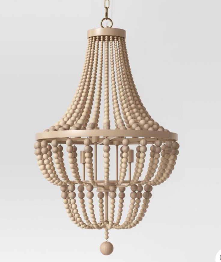 Boho Beaded Chandelier